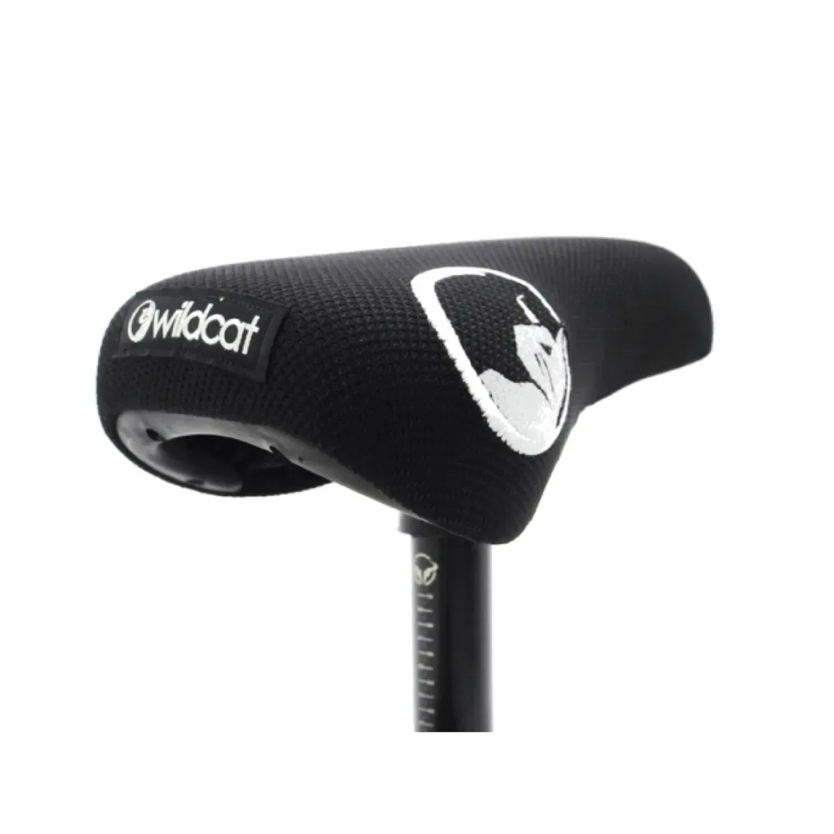 Wildcat Mini BMX Seat + Post Combo Soft Black